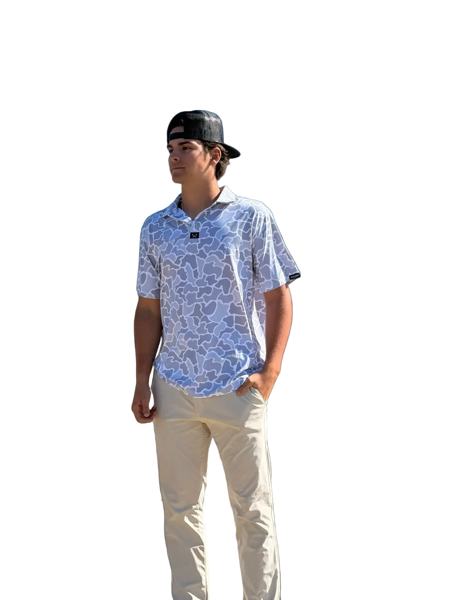 Arctic Camo Polo