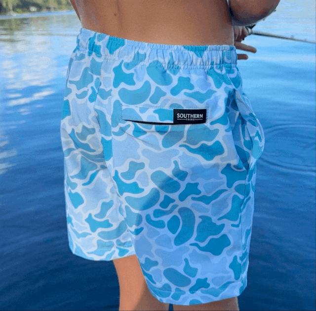 Blue Water Youth Hybrid Shorts