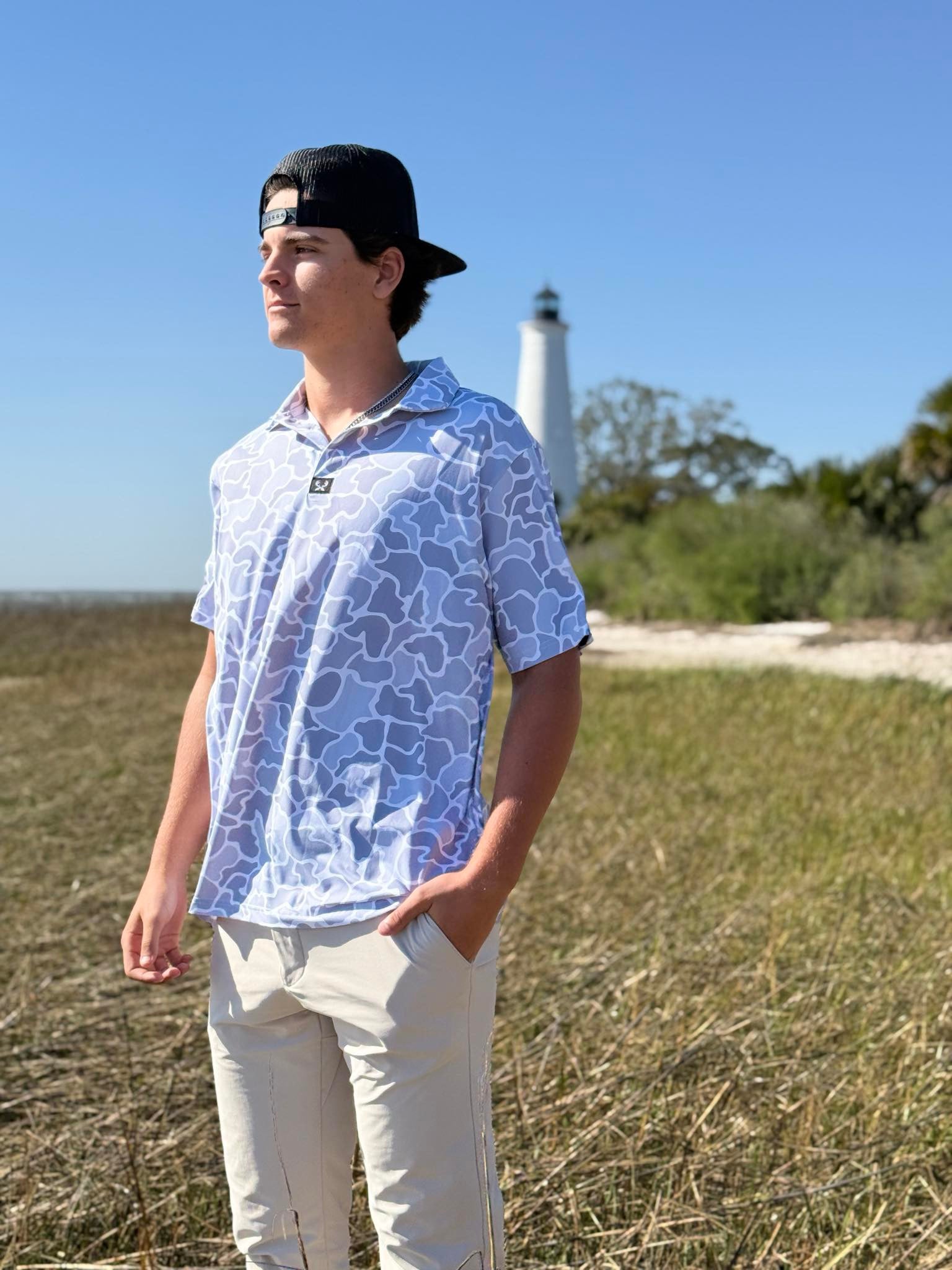 Arctic Camo Polo