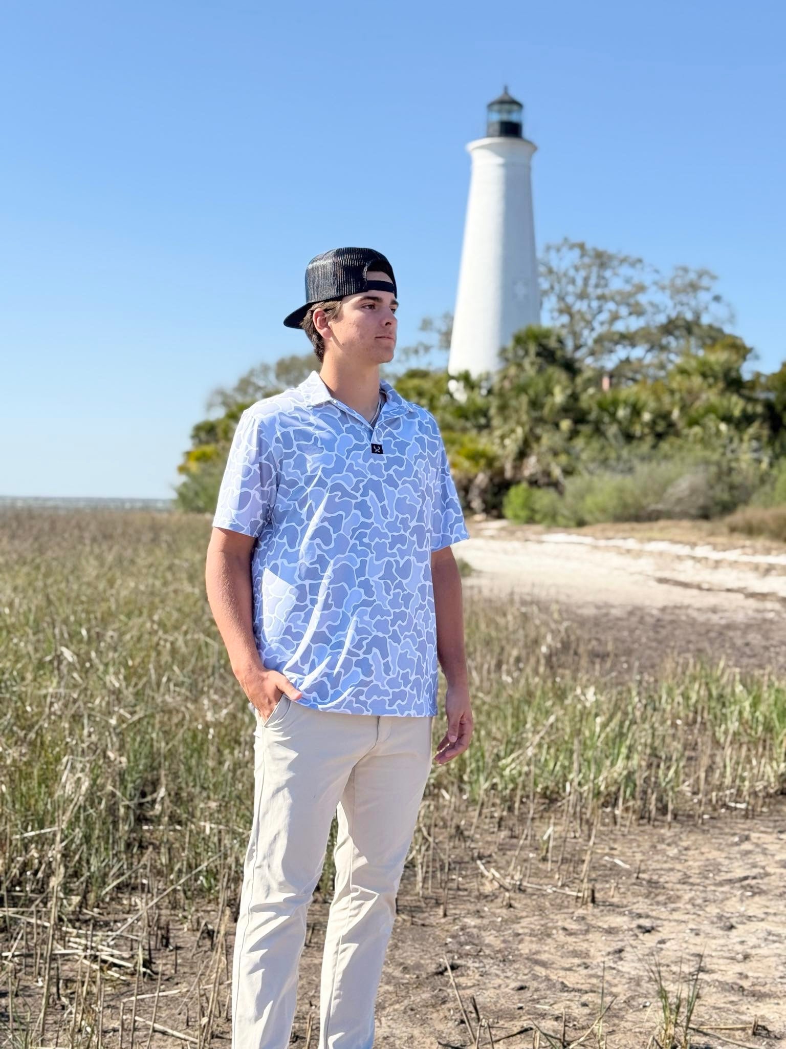 Arctic Camo Polo