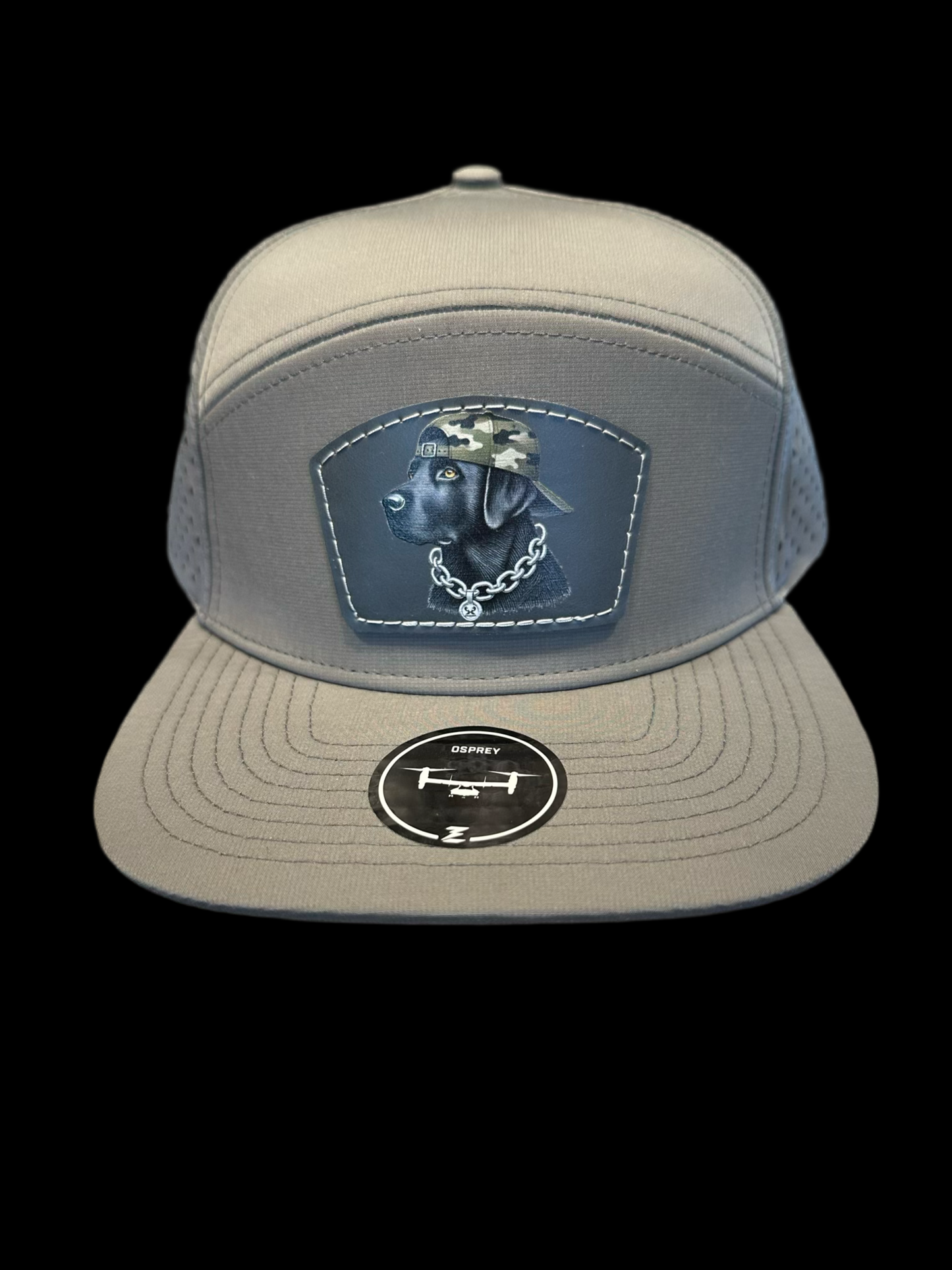 Gray Shadow Lab Hat - Youth