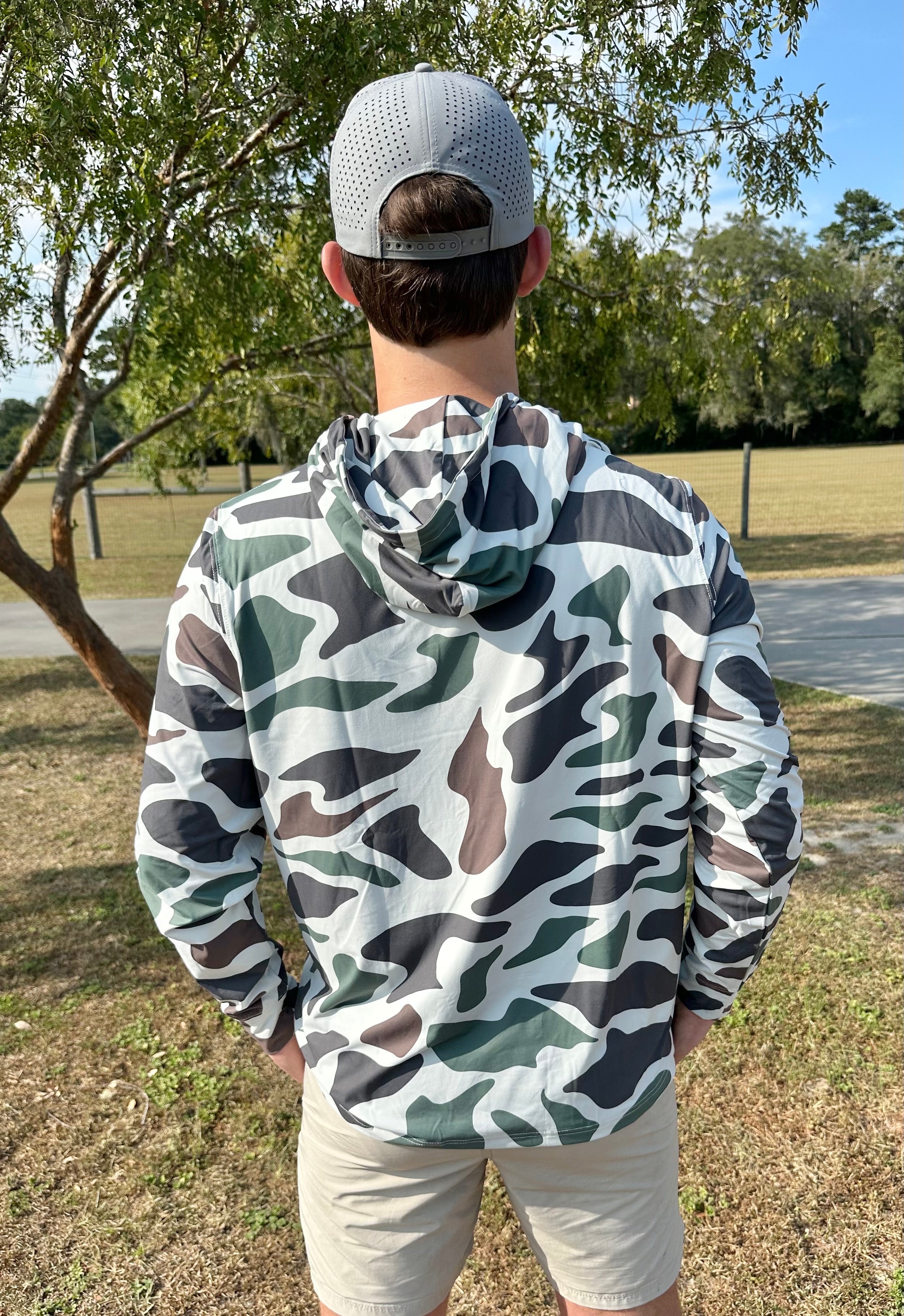 Southern Tribe Duck Camo Performance Hoodie