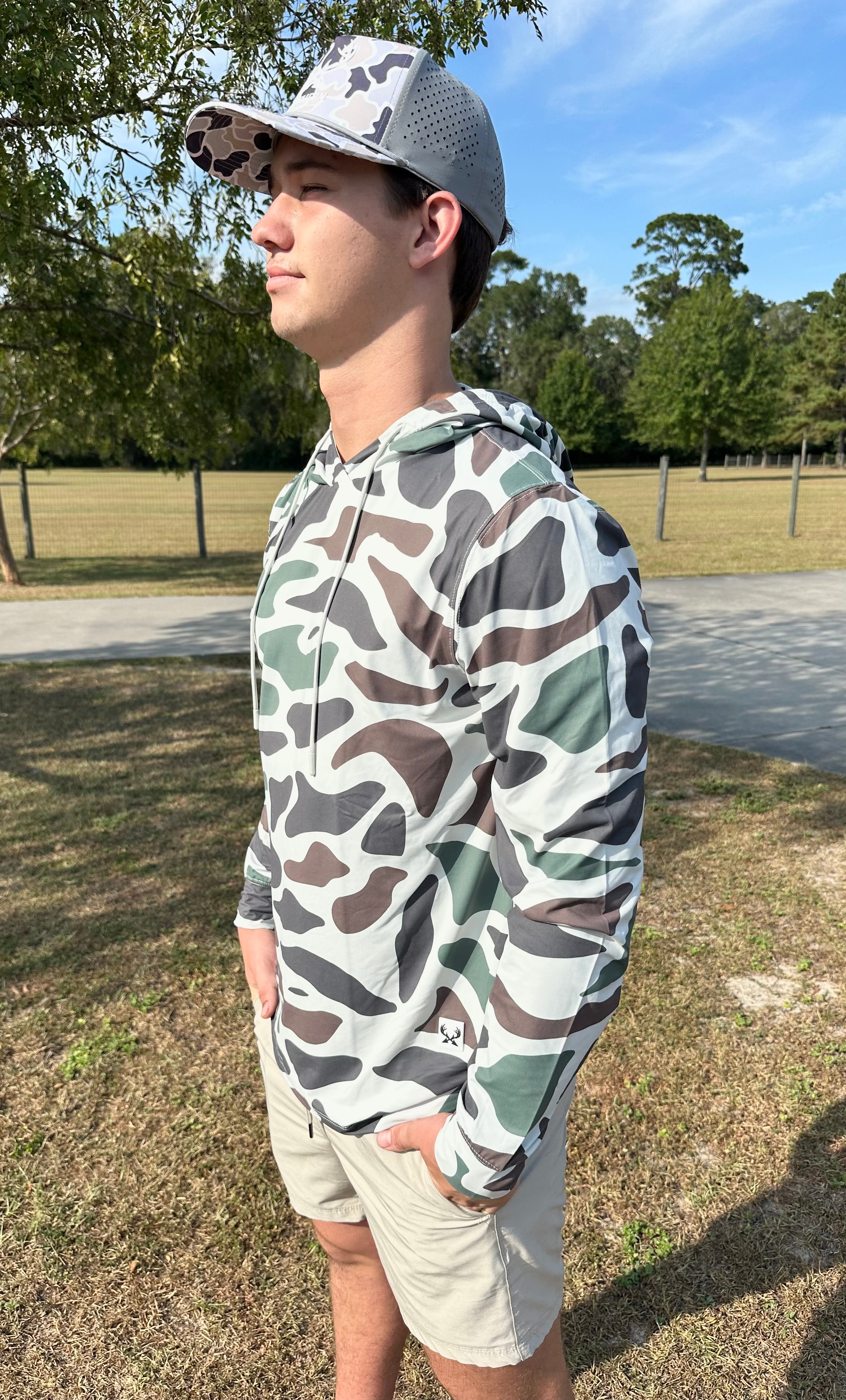 Southern Tribe Duck Camo Performance Hoodie