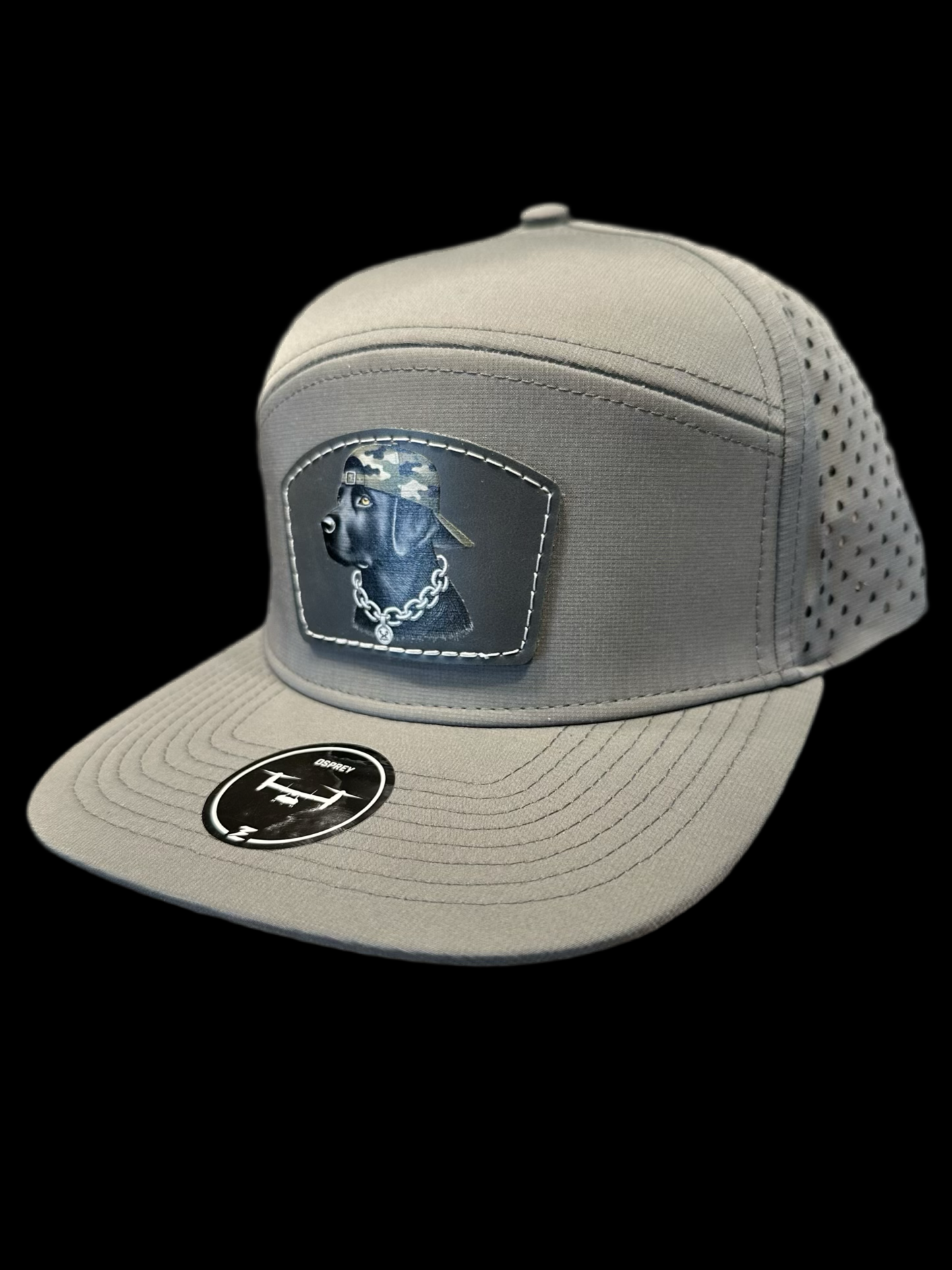 Gray Shadow Lab Hat - Youth