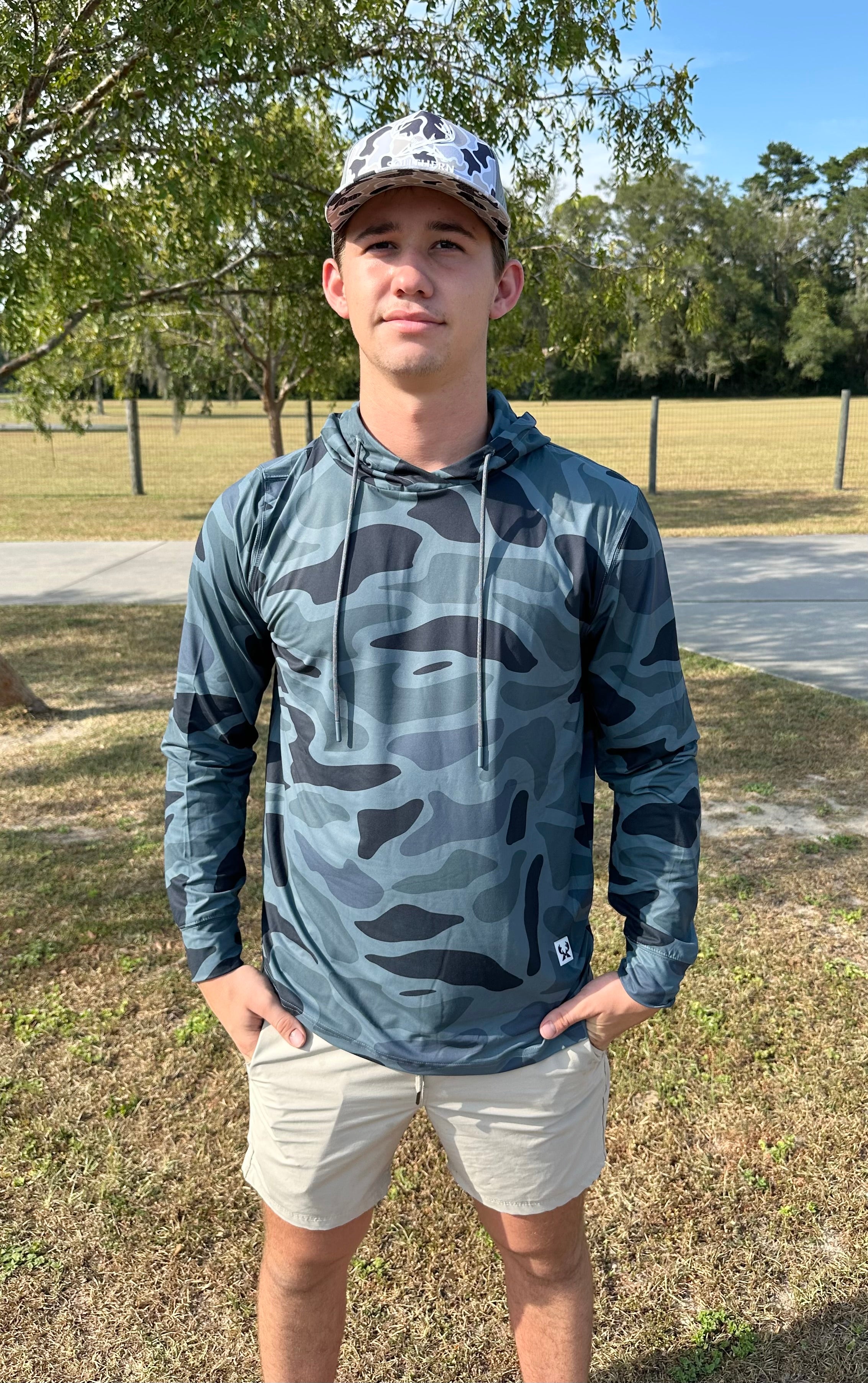 Stealth Camo Performance Hoodie