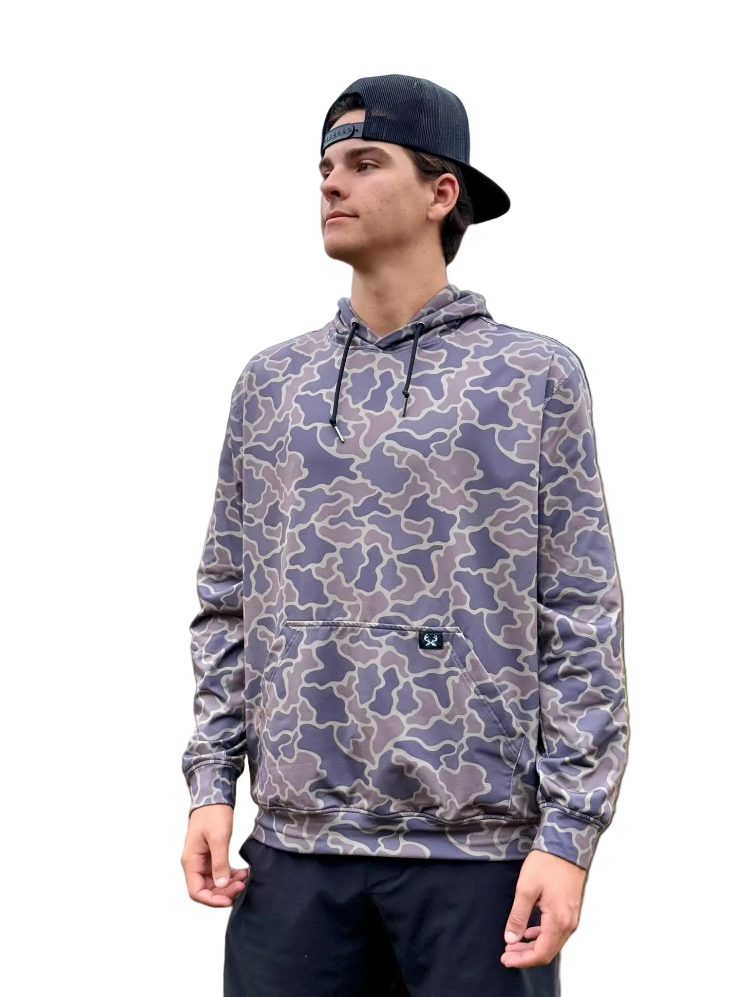 Woodland Camo Fleece Hoodie