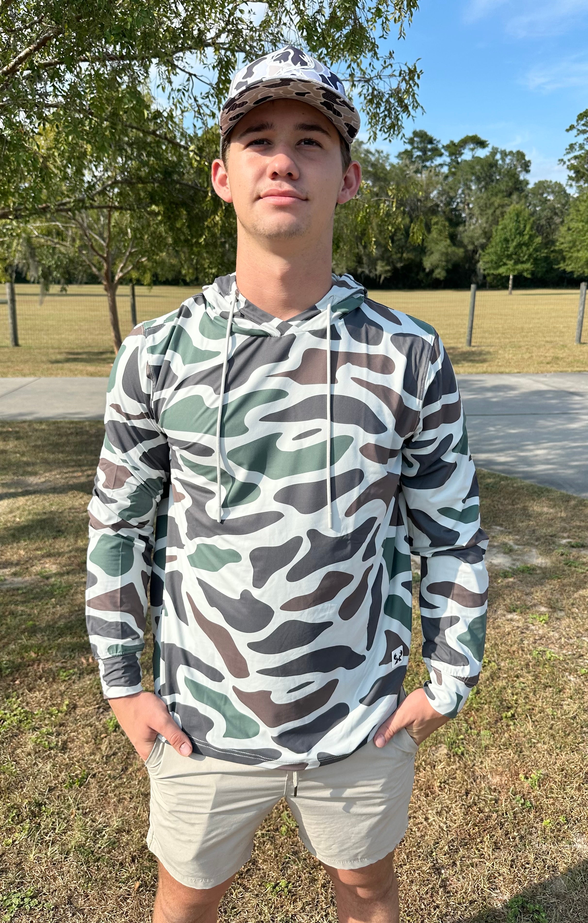 Southern Tribe Duck Camo Performance Hoodie