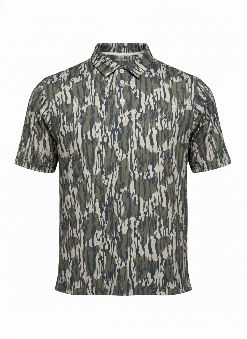 Mossy Oak Camo Polo