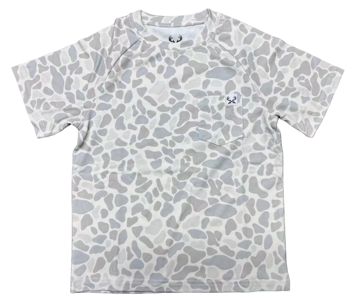 Youth Rock Camo Pocket Tee