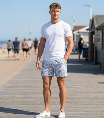 Arctic Camo Men’s Volley Shorts