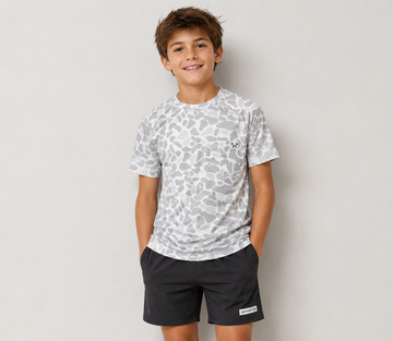 Youth Rock Camo Pocket Tee
