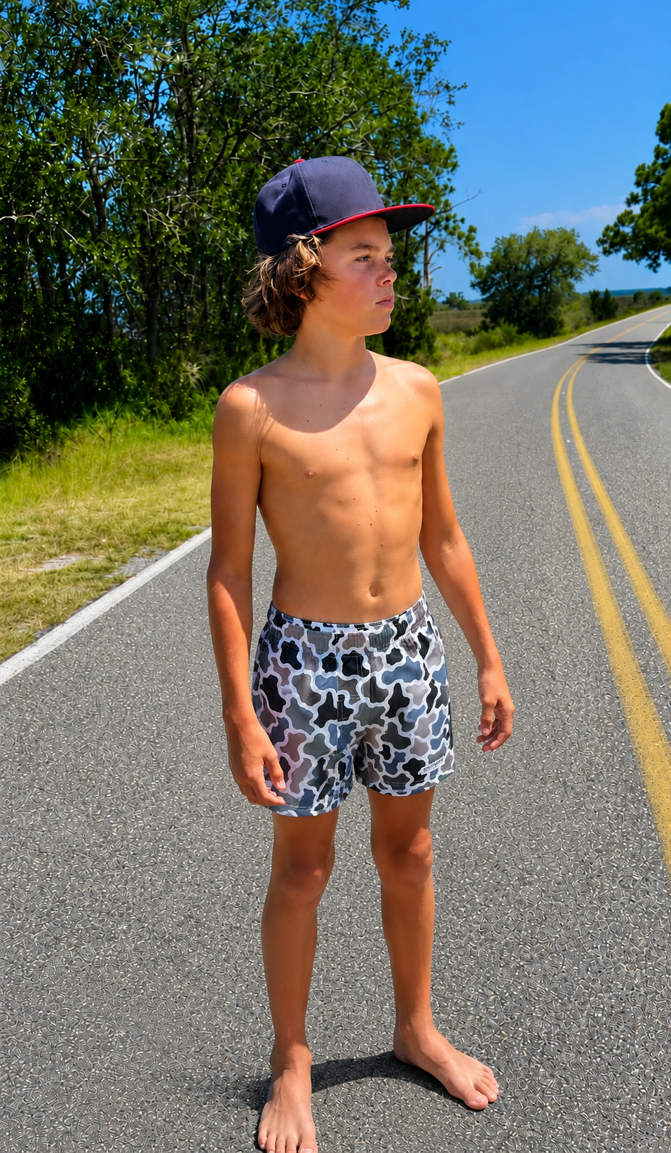 Youth Southern Smoke Volley Shorts
