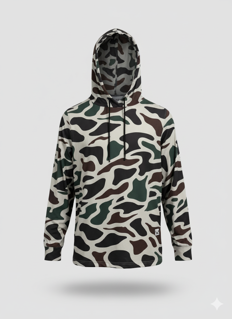 Southern Tribe Duck Camo Performance Hoodie