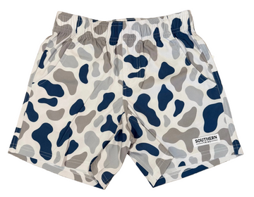 Youth Sandbar Camo Volley Shorts