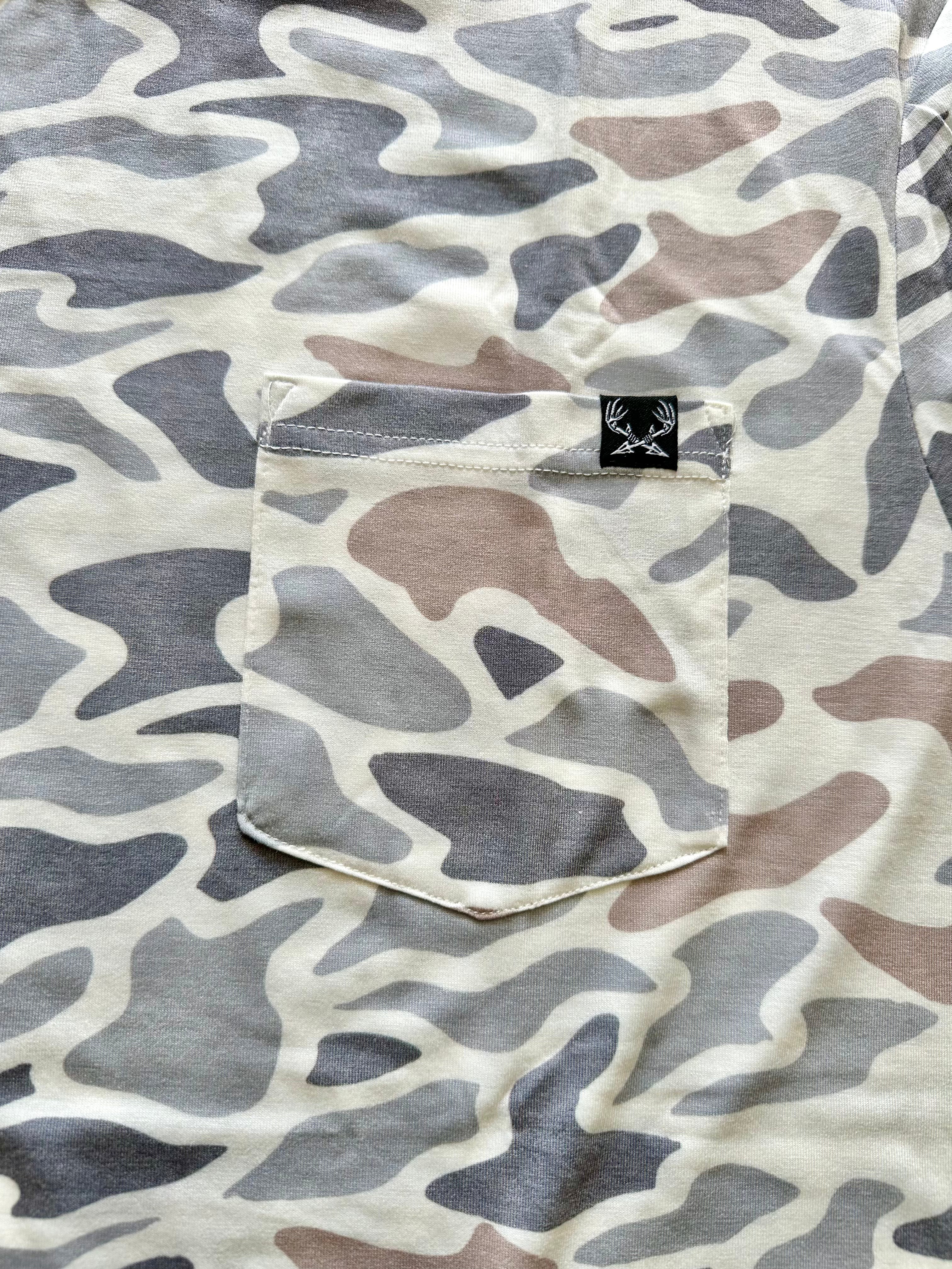 Performance Tee - Smoke Camo