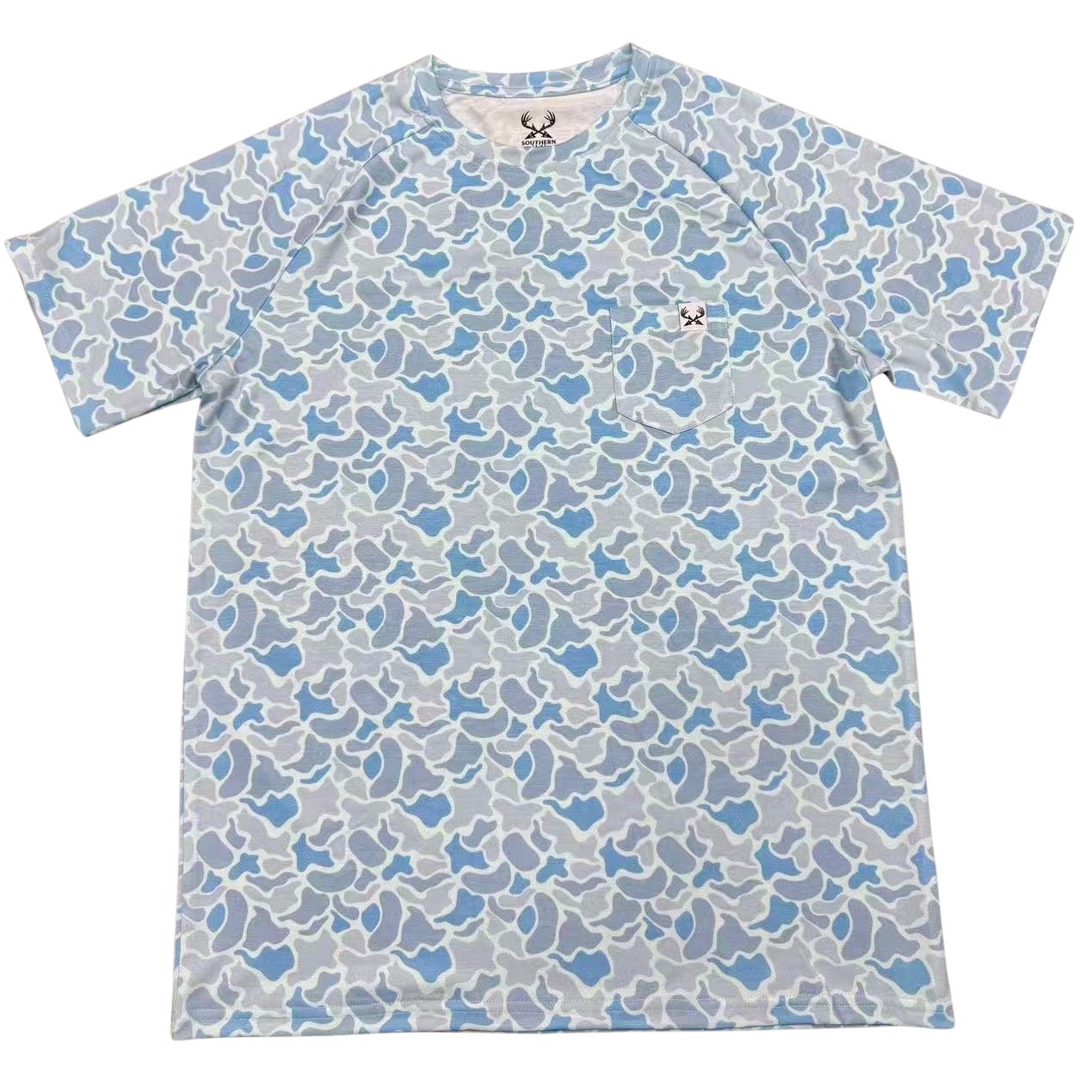 Youth Heather Blend Crew Shirt