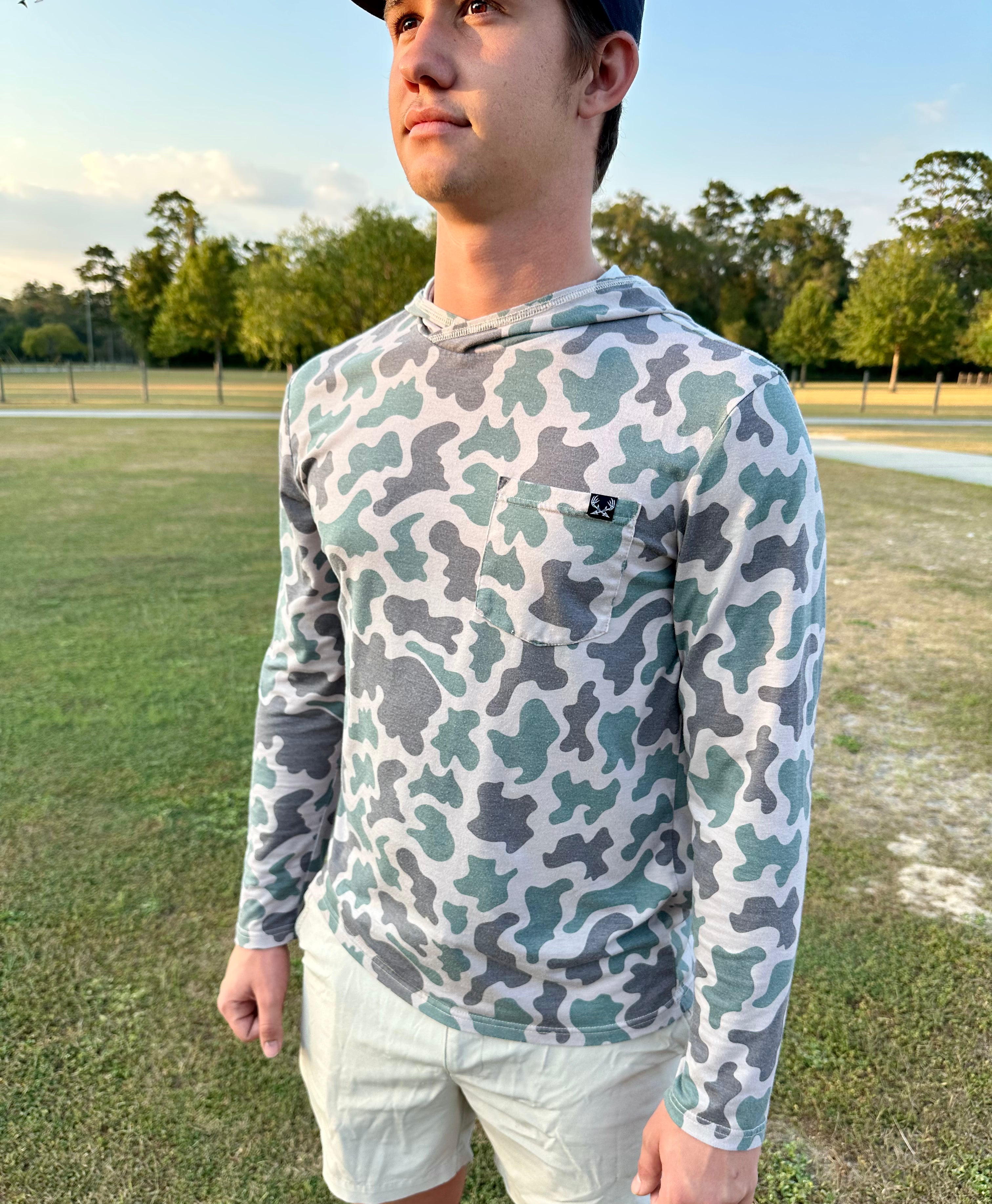 Performance Hoodie - Forest Camo