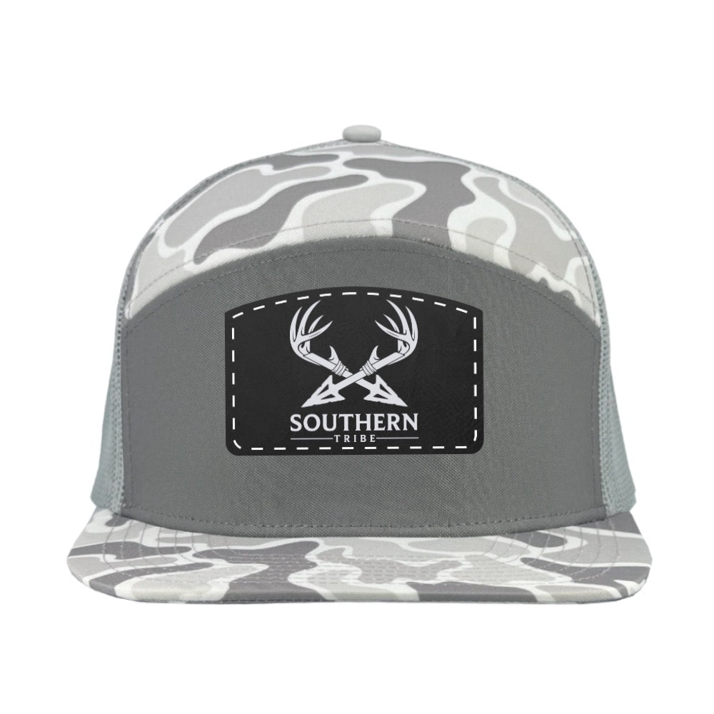 Southern Tribe Snow Camo Grey Hat