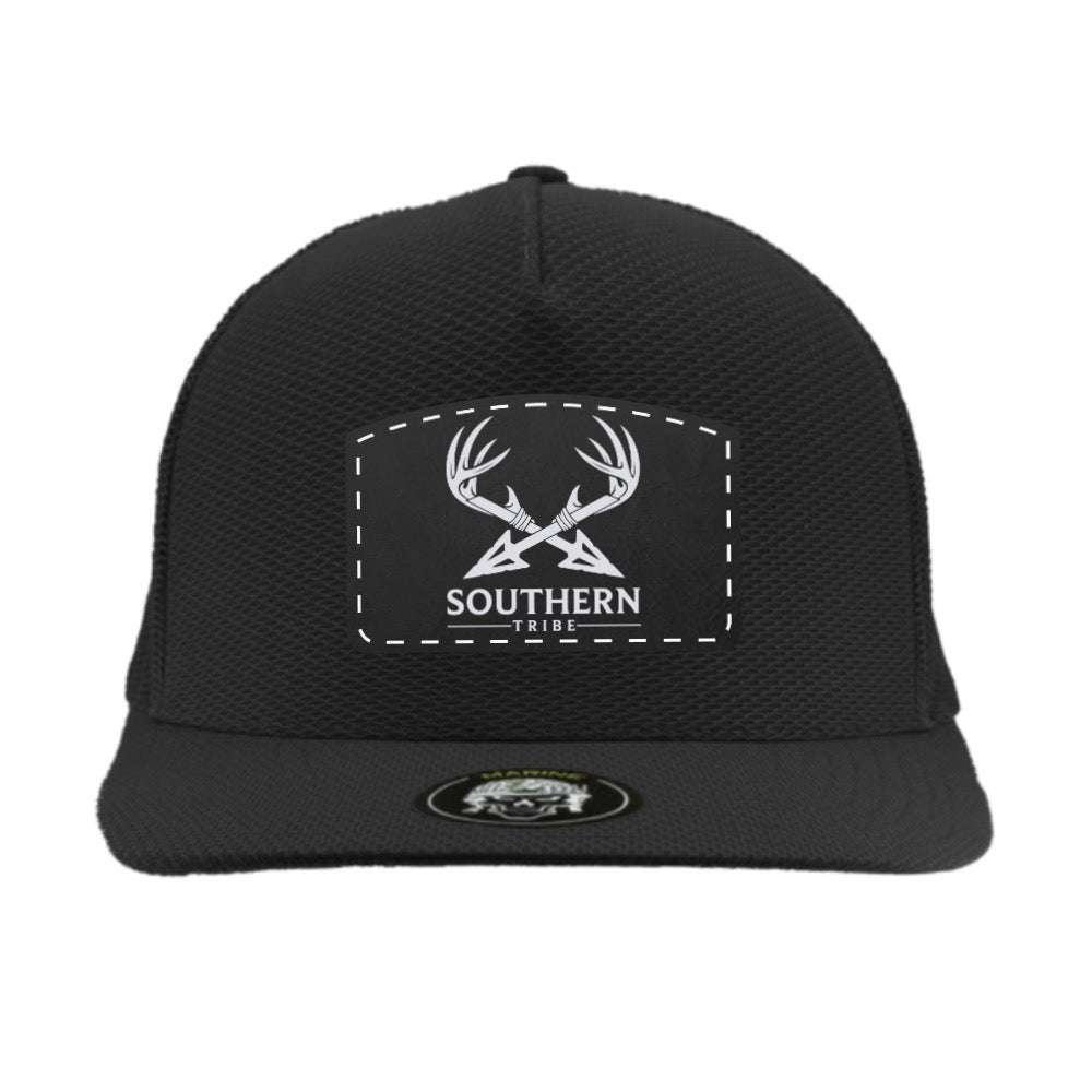 Southern Tribe Black Textured Hat