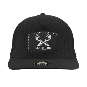 Southern Tribe Black Textured Hat