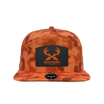 Southern Tribe Blaze Orange Camo Hat