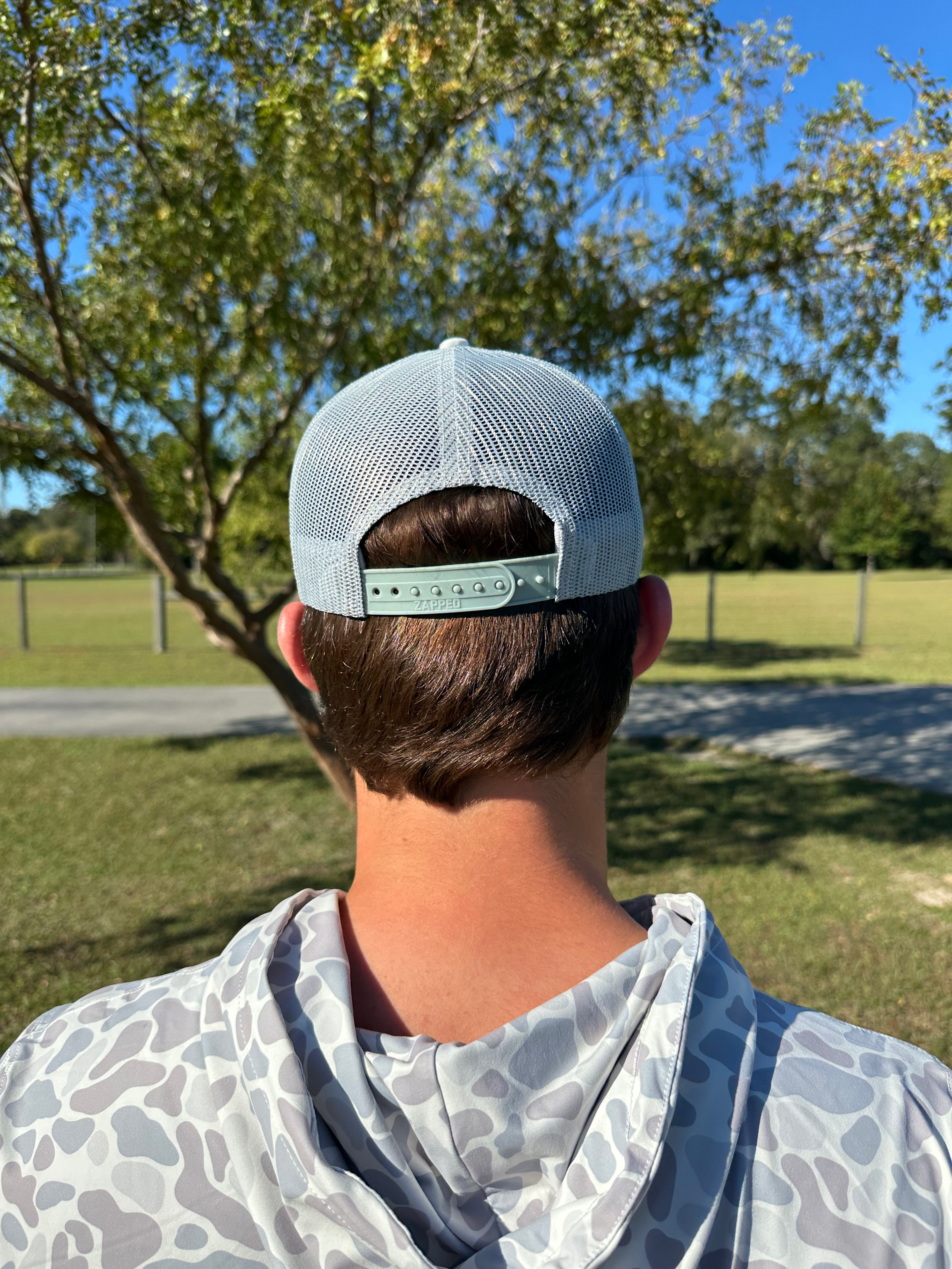 Southern Tribe Snow Camo Grey Hat