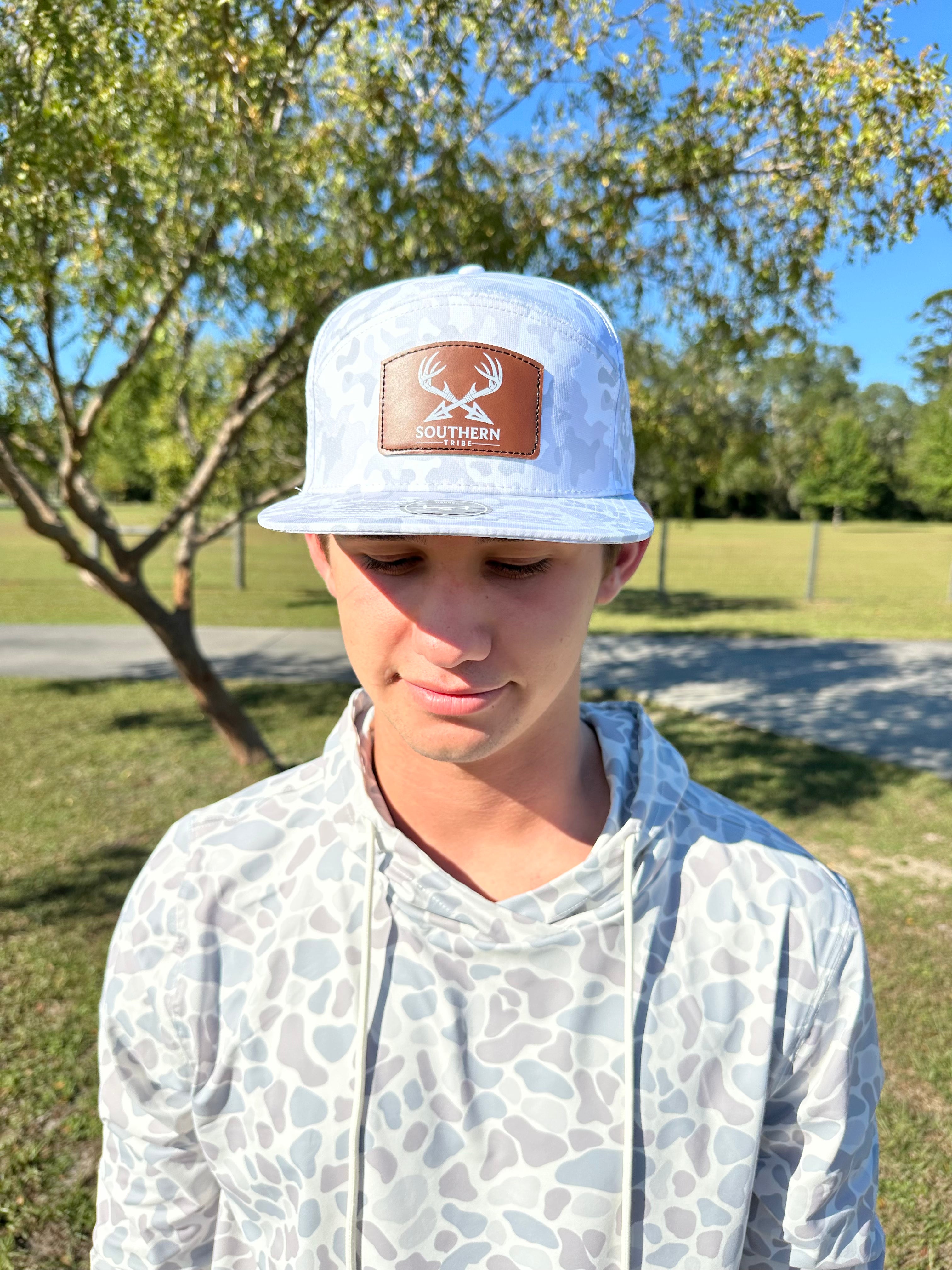 Southern Tribe Original Snow Camo Hat