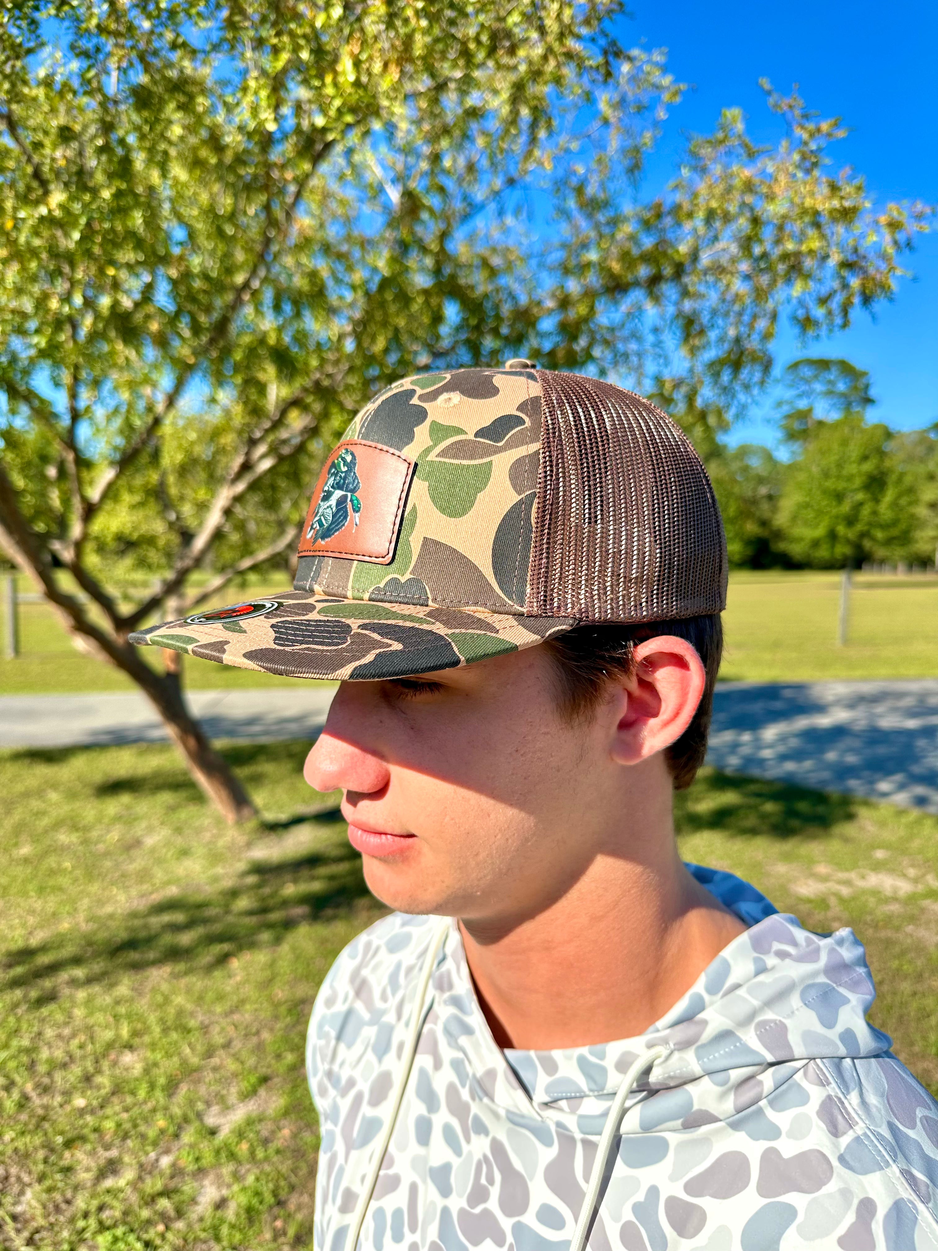 Southern Tribe Shadow Mallard Old School Camo Hat