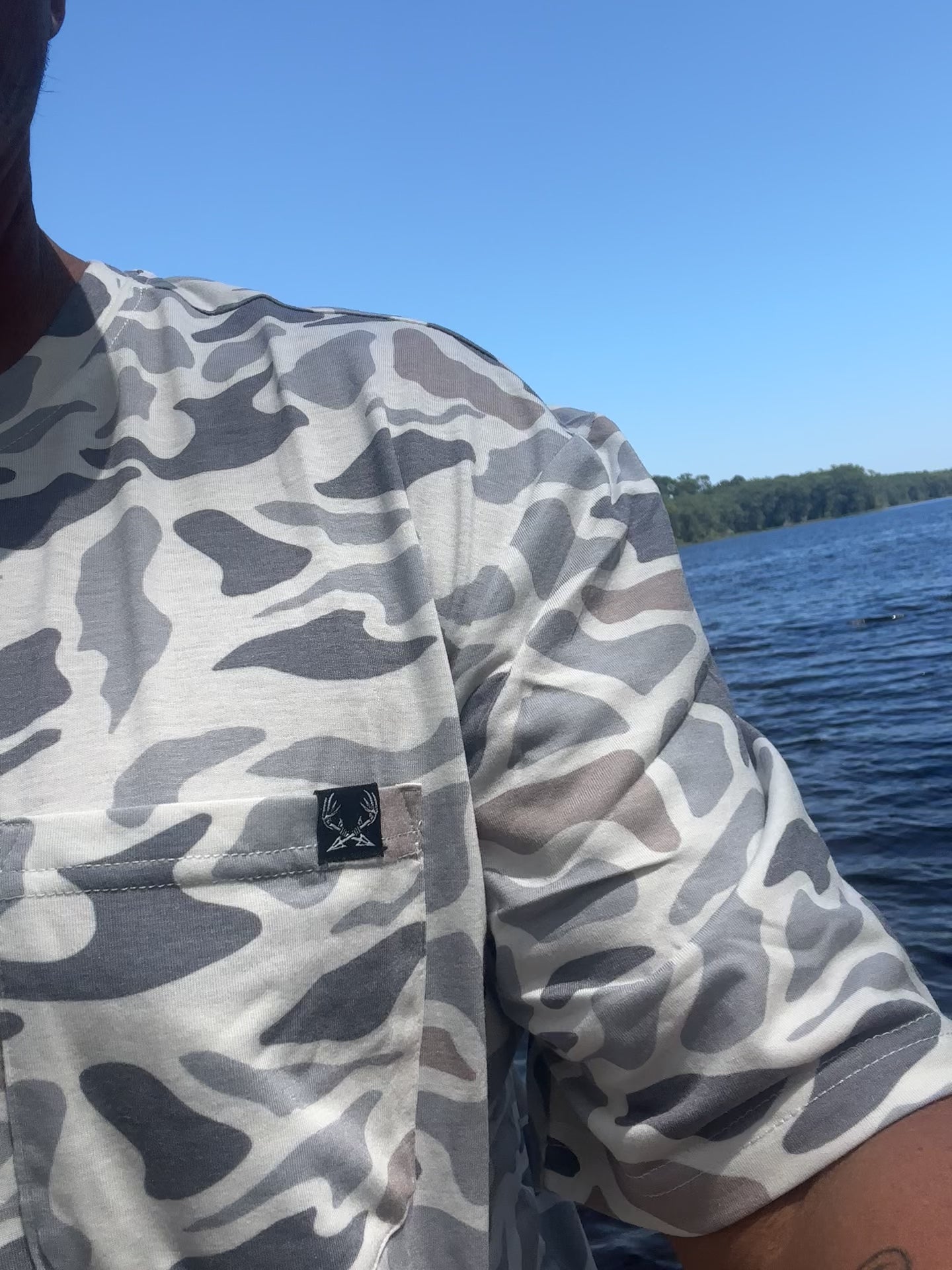 Performance Tee - Smoke Camo